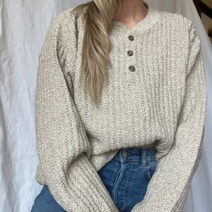 Bill Blass Oversized Sweater